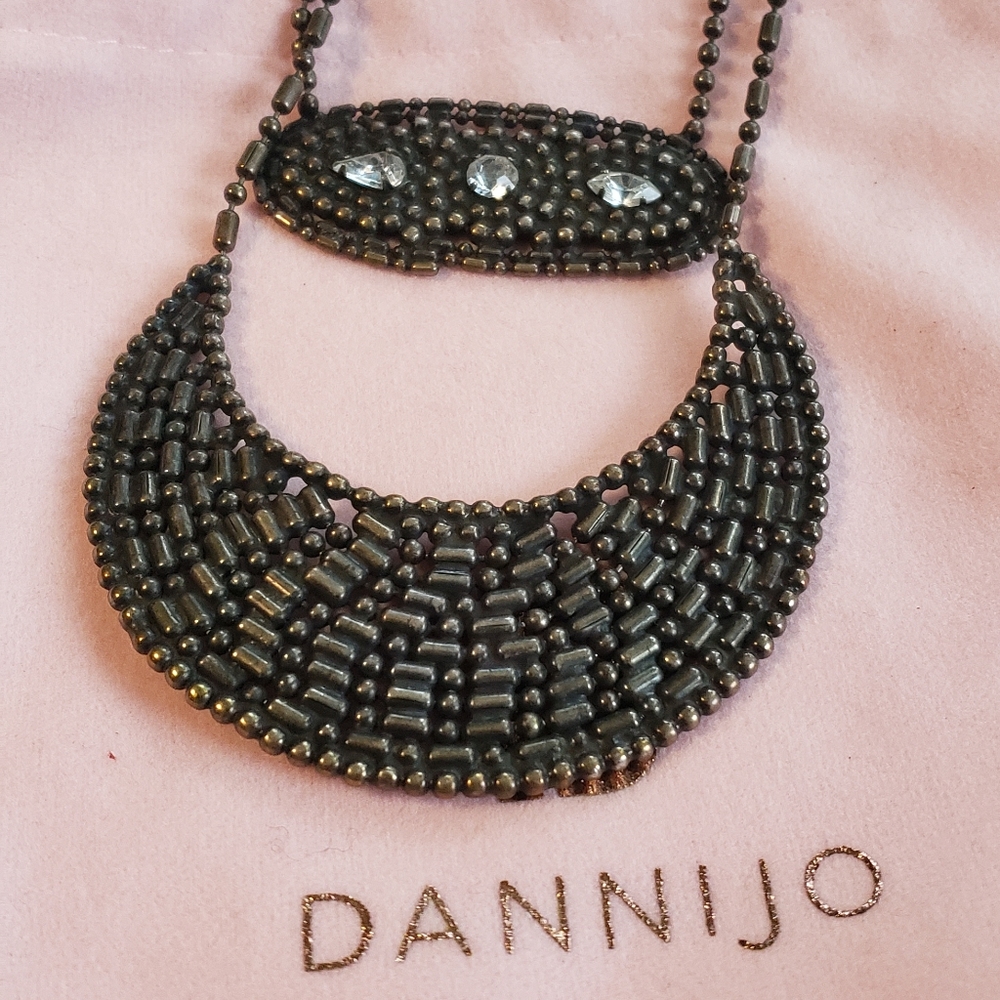 Dannijo  half moon necklace